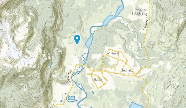 Kitimat, British Columbia Map