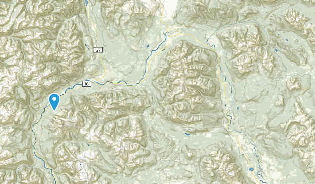 Kitimat-Stikine B, British Columbia Map