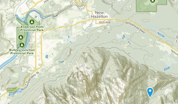 Kitimat-Stikine B, British Columbia Map