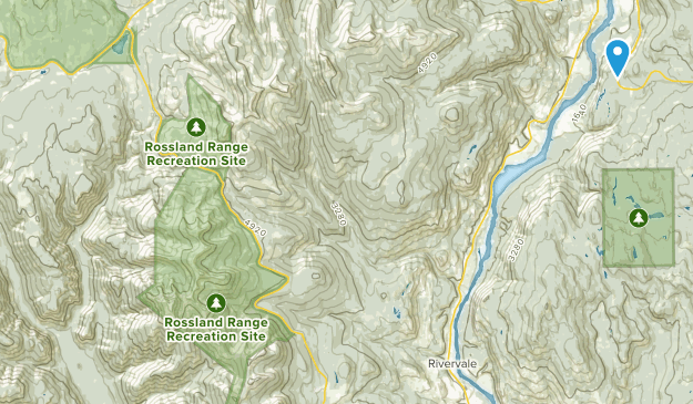 Kootenay Boundary B Lower Columbia-Old-Glory, Columbia Británica Map