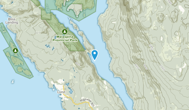 Larsons Landing, British Columbia Map