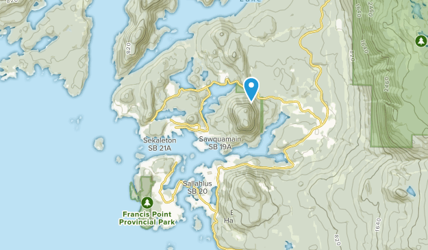 Madeira Park, British Columbia Map