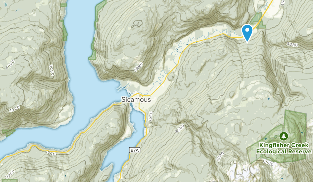 Malakwa, British Columbia Map