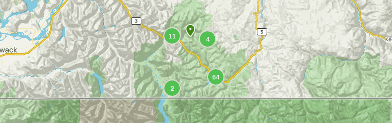 Manning park hiking trail map sale