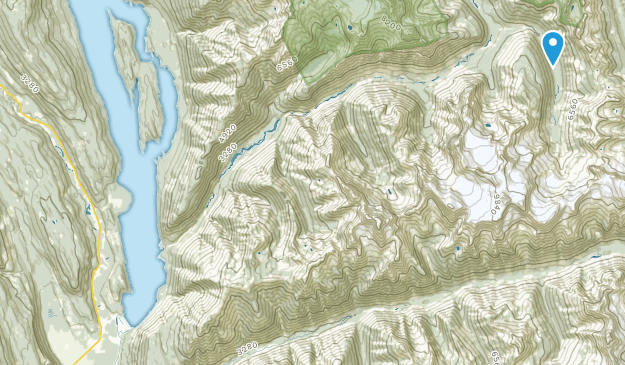 Meadow Creek, British Columbia Map