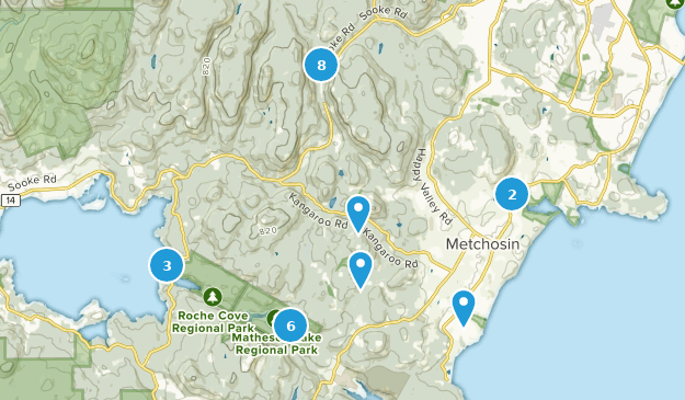 Metchosin, Colombie-Britannique Map