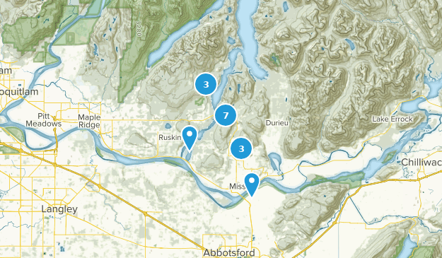 Mission, British Columbia Map