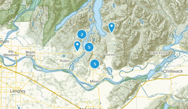 Mission, British Columbia Map