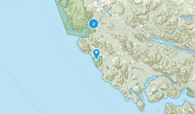 Mount Waddington B, Colombie-Britannique Map
