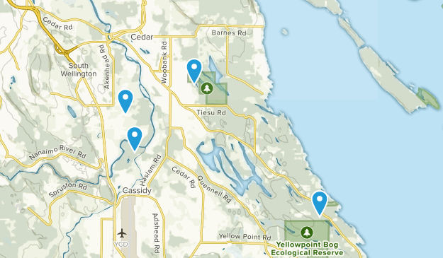 Nanaimo A, British Columbia Map