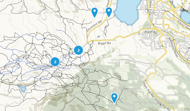Nanaimo C, Columbia Británica Map