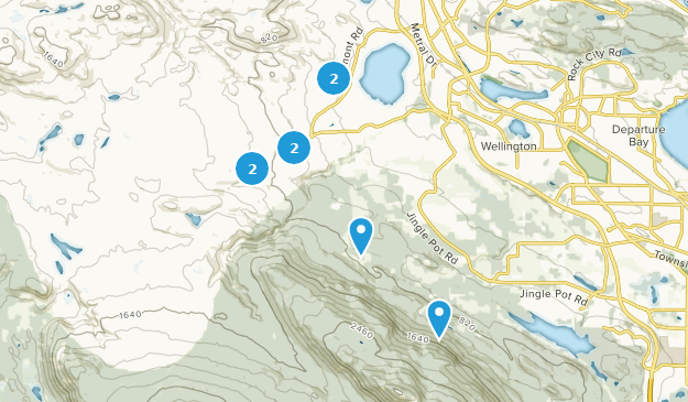 Nanaimo C, British Columbia Map