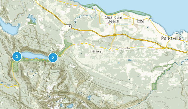 Nanaimo F, Colombie-Britannique Map