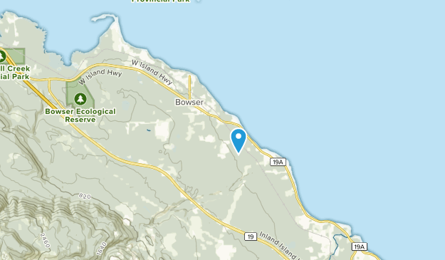 Nanaimo H, Columbia Británica Map
