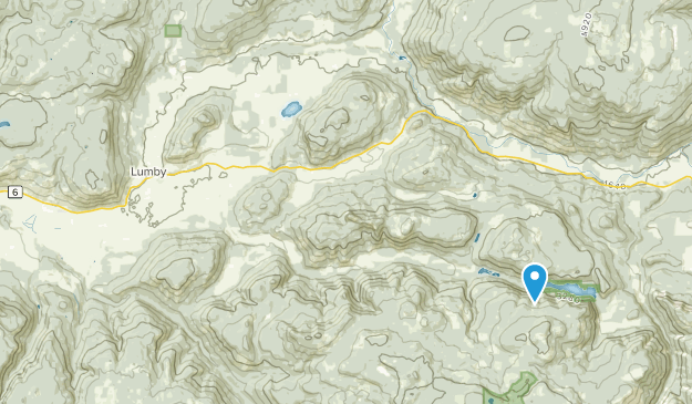 North Okanagan D, Columbia Británica Map