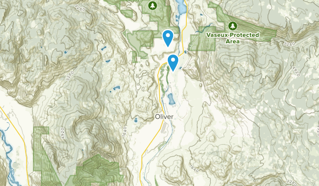 Okanagan-Similkameen C, British Columbia Map