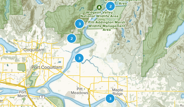 Pitt Meadows, Colombie-Britannique Map
