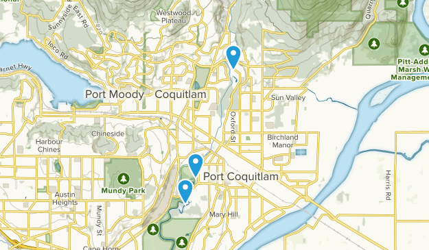Port Coquitlam, British Columbia Map