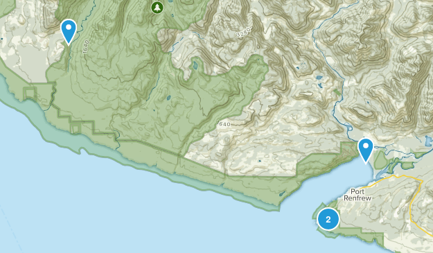 Port Renfrew, British Columbia Map