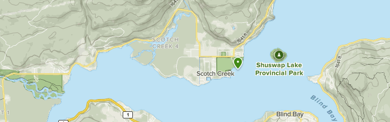 Scotch Creek Bc Map Best 10 Trails And Hikes In Scotch Creek | Alltrails