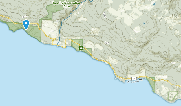Shirley, British Columbia Map