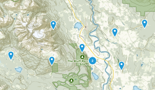 Smithers, British Columbia Map