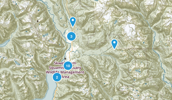 Squamish, British Columbia Map