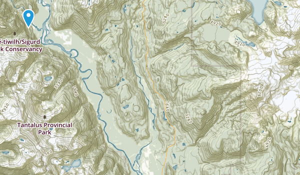 Squamish-Lillooet D, British Columbia Map