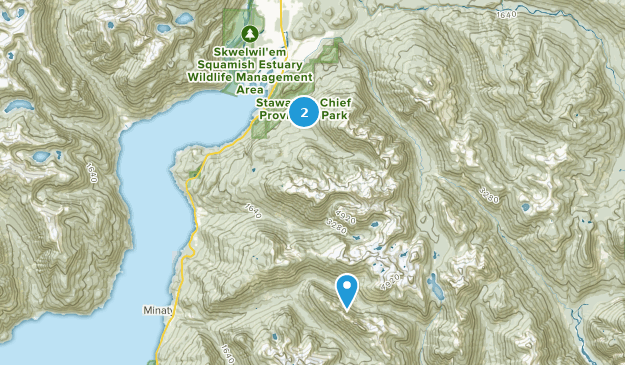 Stawamus 24, Colombie-Britannique Map