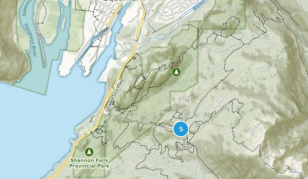 Stawamus 24, British Columbia Map