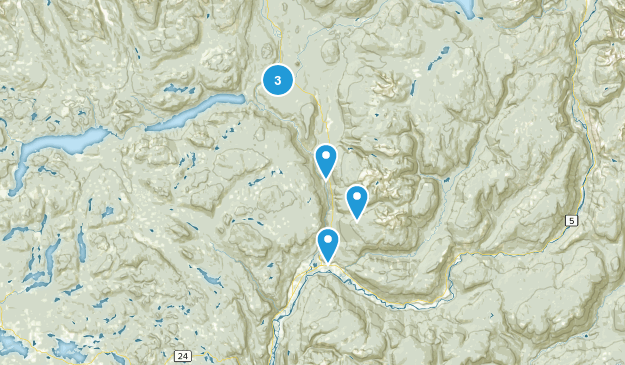 Thompson-Nicola A, British Columbia Map