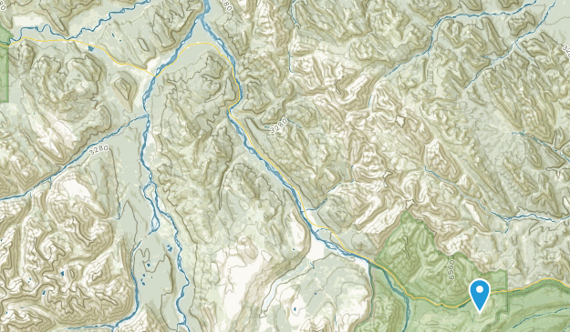 Toad River, British Columbia Map