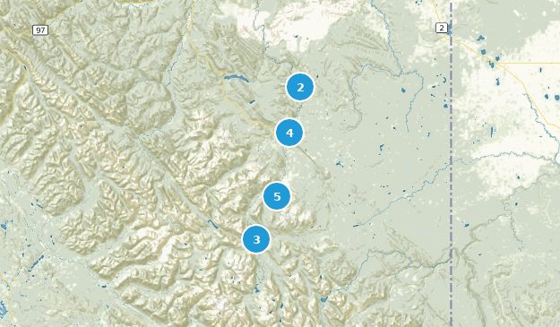 Tumbler Ridge, British Columbia Map