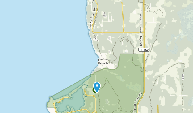 Belair, Manitoba Map