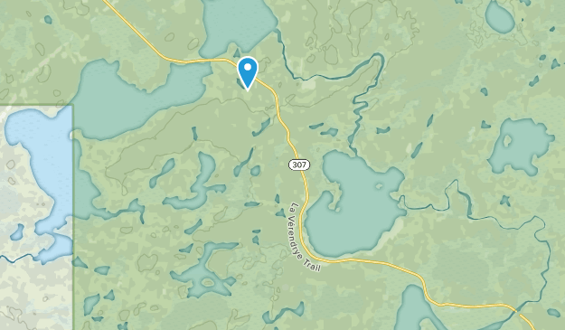 Betula Lake, Manitoba Map