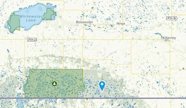 Boissevain-Morton, Manitoba Map
