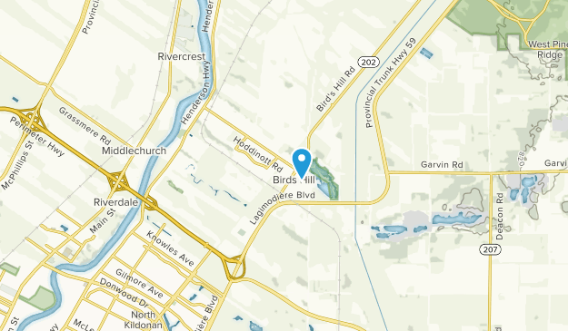 East Saint Paul, Manitoba Map