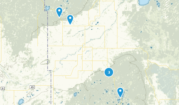 Minitonas-Bowsman, Manitoba Map