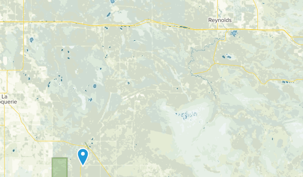 Reynolds, Manitoba Map