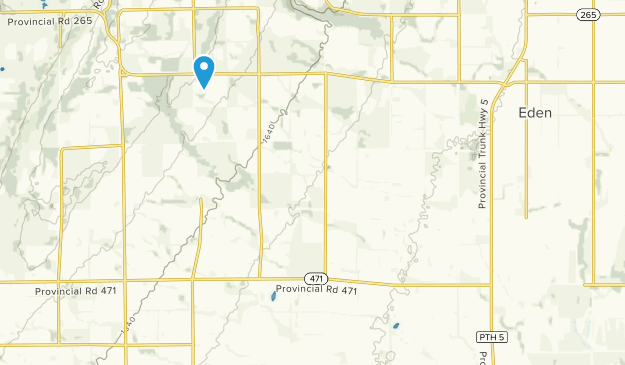 Rosedale, Manitoba Map