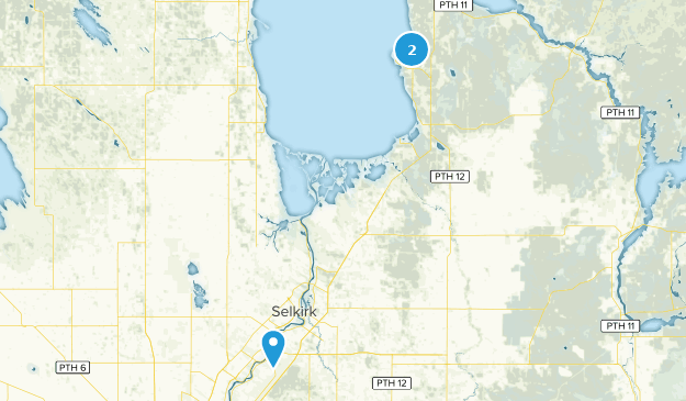 St. Clements, Manitoba Map