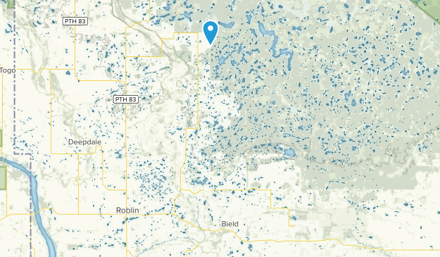 San Clara, Manitoba Map