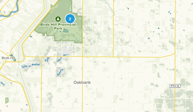 Springfield, Manitoba Map