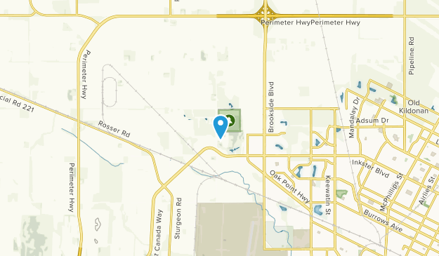 Stony Mountain, Manitoba Map