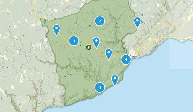 Alma, Nouveau-Brunswick Map