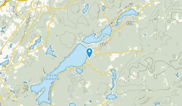 Baxters Corner, Nouveau-Brunswick Map