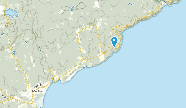 Bay View, New Brunswick Map