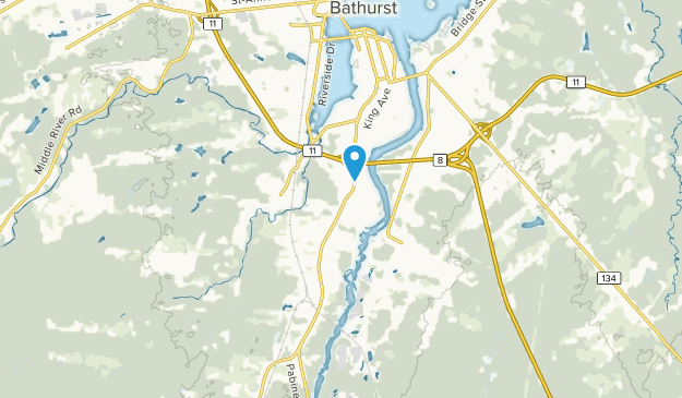 Big River, Nouveau-Brunswick Map