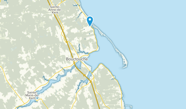 Bouctouche Sud, New Brunswick Map