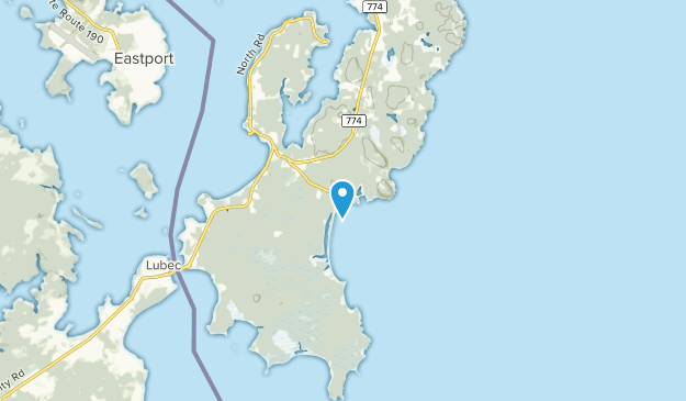 Campobello, New Brunswick Map
